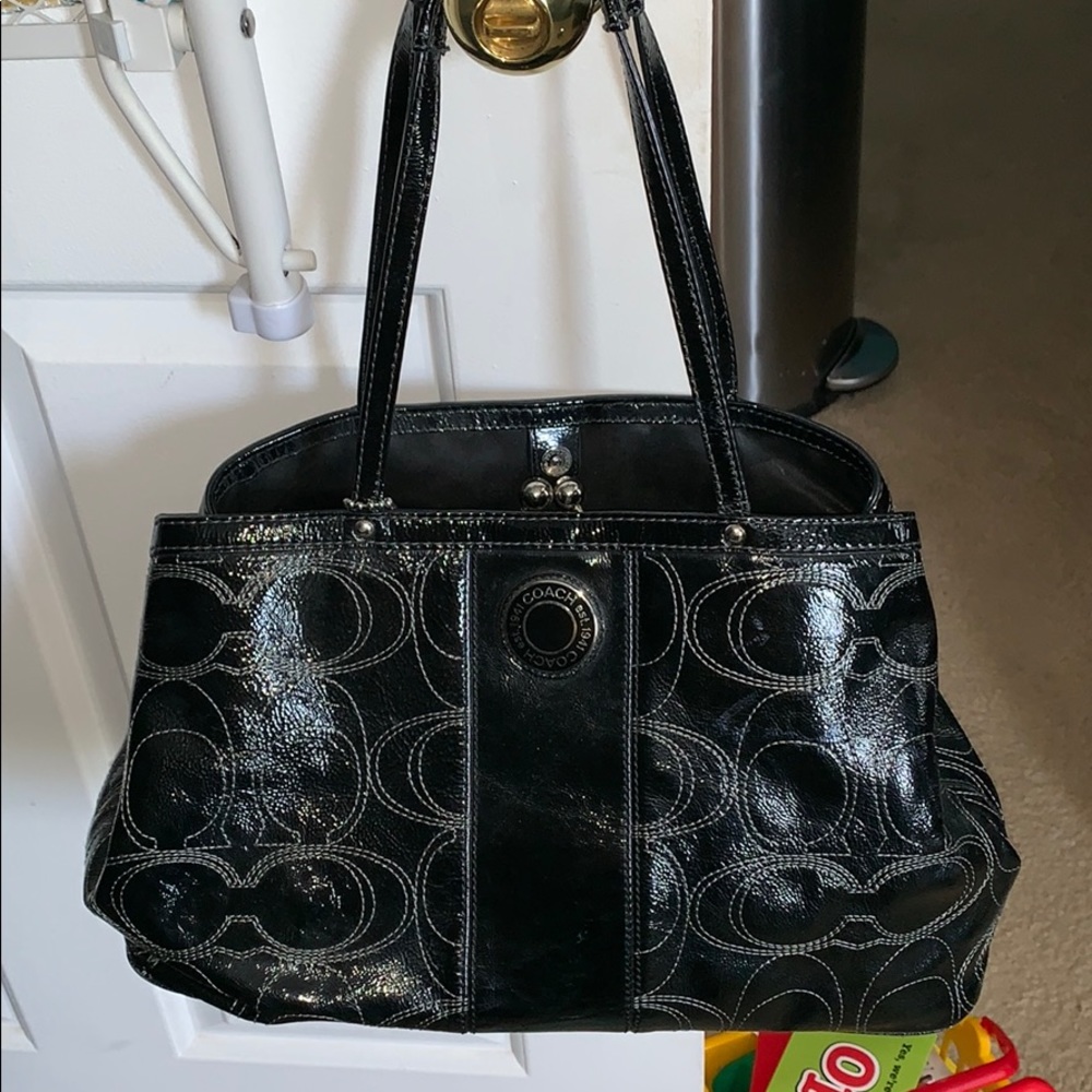 Almost brand new coach purse